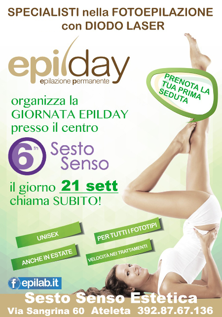 Epiladay - Epilazione permanente laser Centro Estetico Sesto Senso